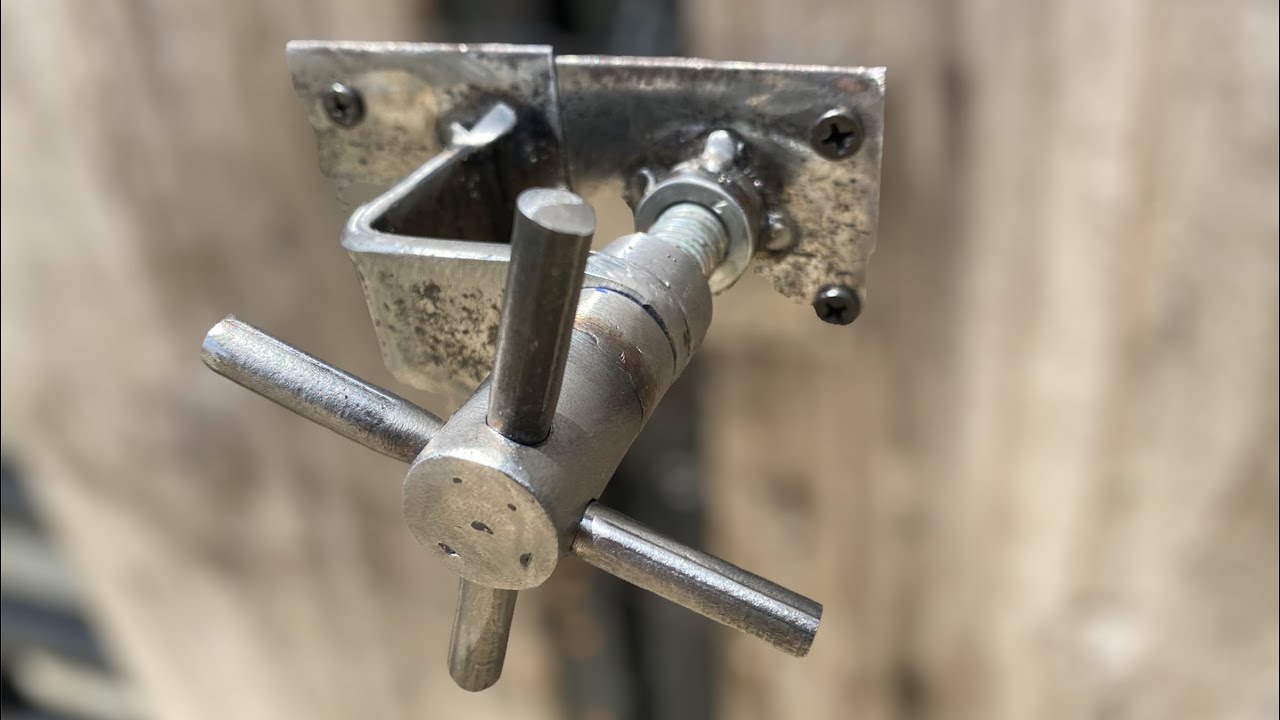 How to Make door Latch With Simple DIY ! Unique Homemade Door Latch !