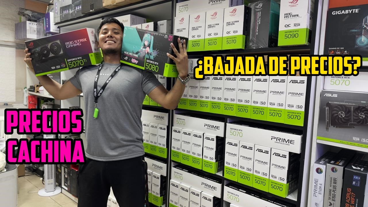 PRECIO DE TARJETAS GRAFICAS SOLAS - MARZO 2026 ACTUALIZADO