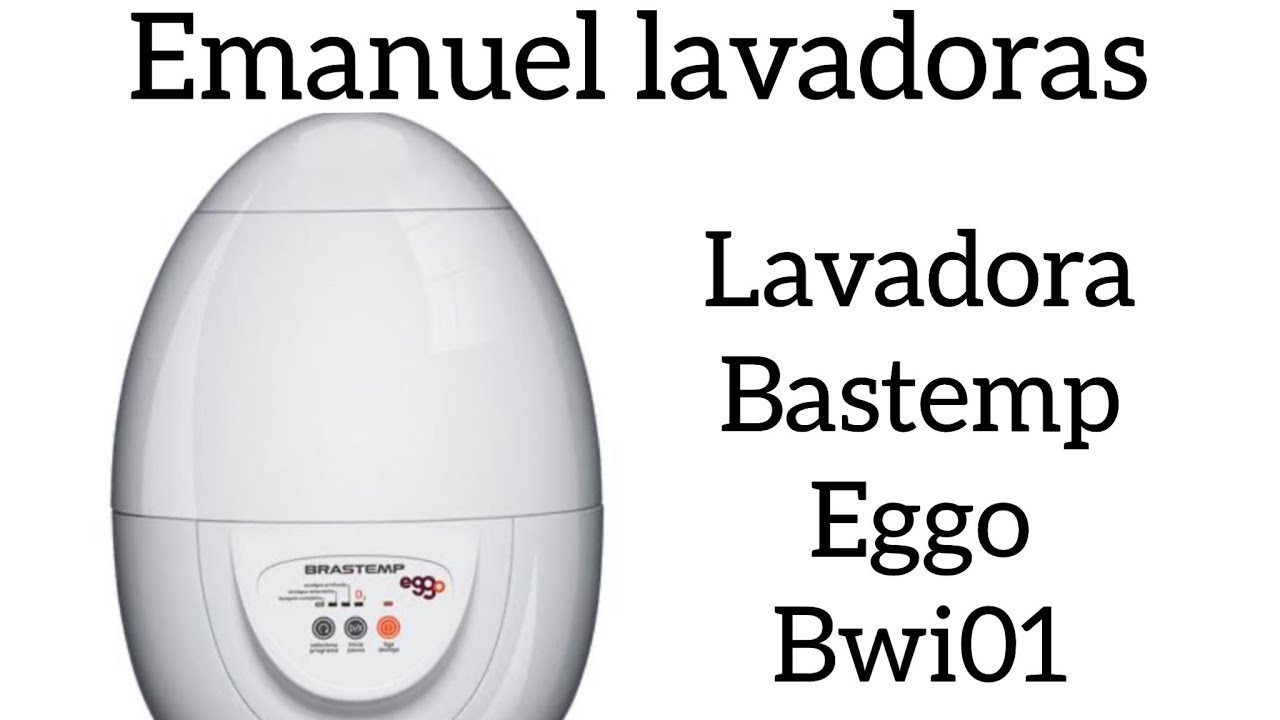 Lavadora Brastemp eggo bwi01
