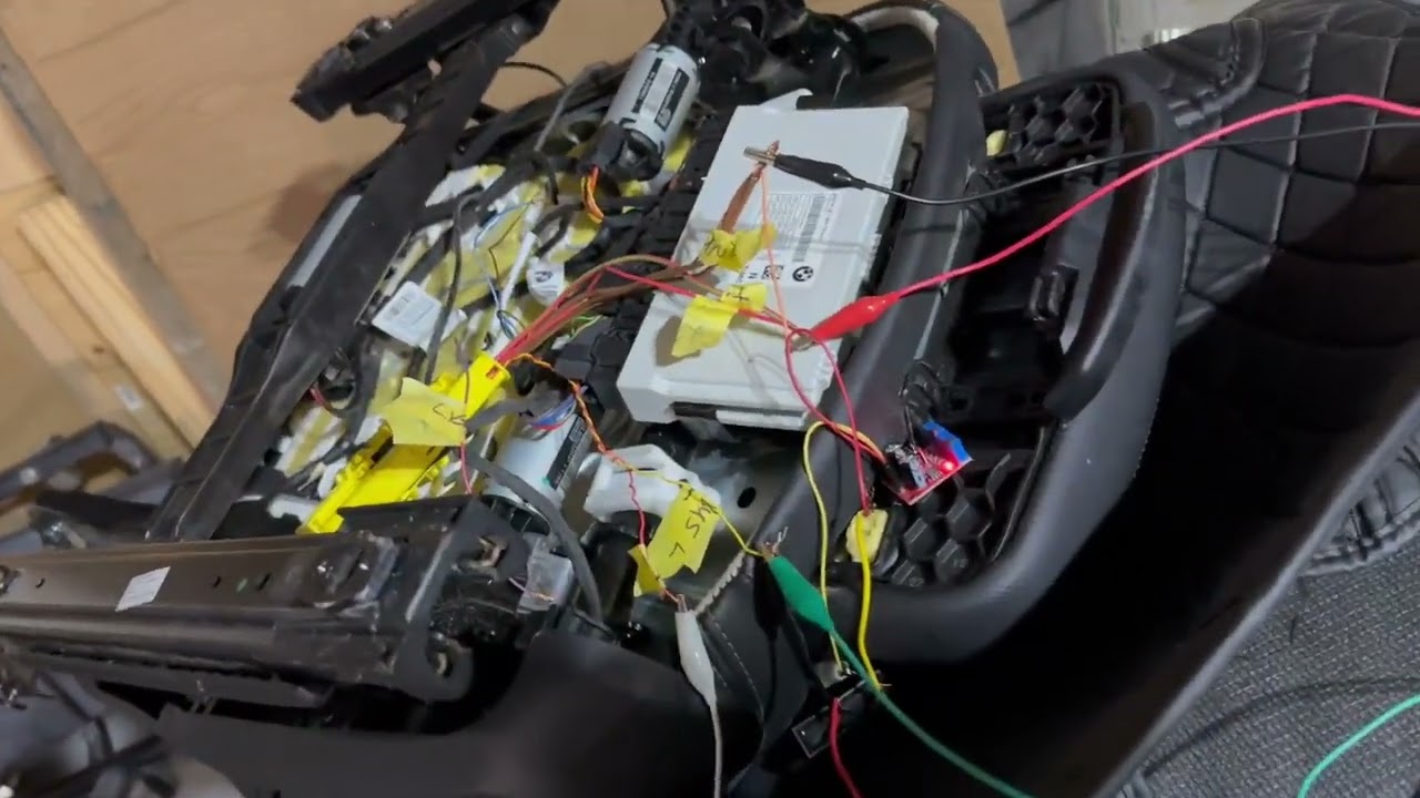 2017 BMW X1 F48 Sport seat wiring to bypass canbus for use in any vehicle