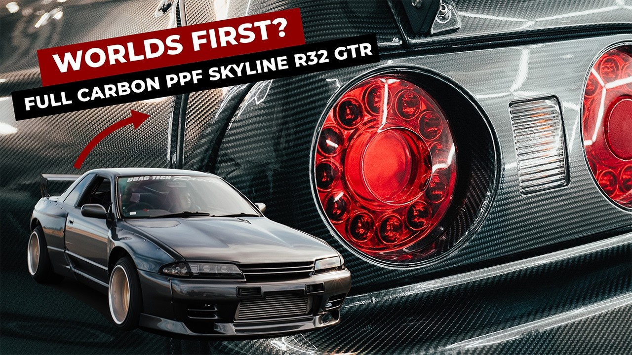 WORLD'S FIRST? Full Carbon PPF Nissan Skyline R32 GTR