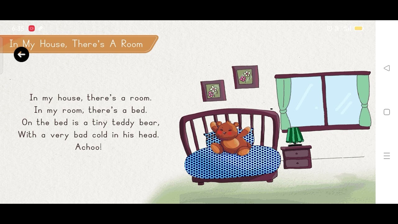 In my house, there is a room poem