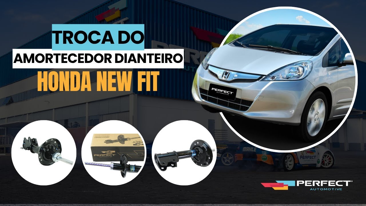 TROCA DO AMORTECEDOR DIANTEIRO | HONDA NEW FIT