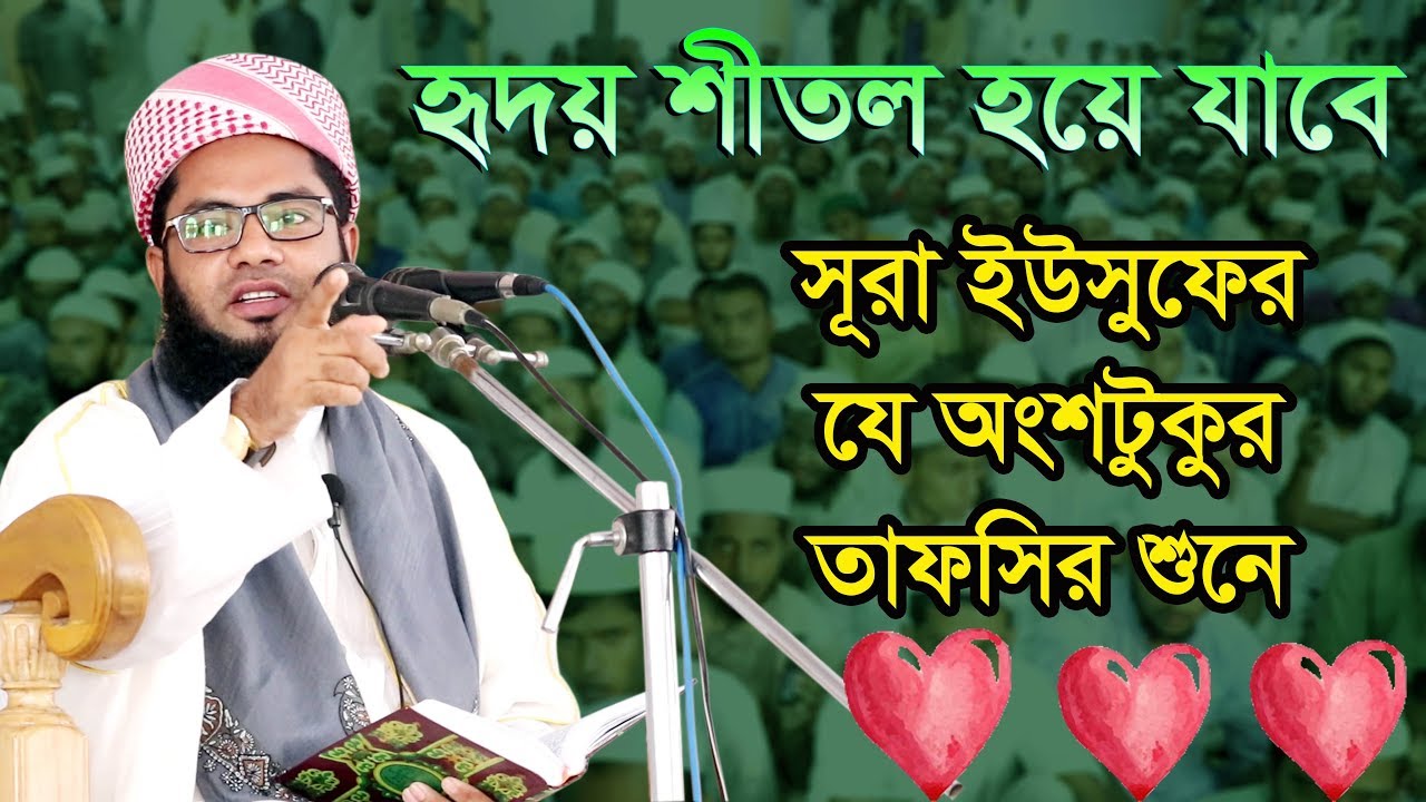 হৃদয় শীতল হয়ে যাবে সূরা ইউসুফের শেষ অংশ শুনে Mufti Salman Farsi