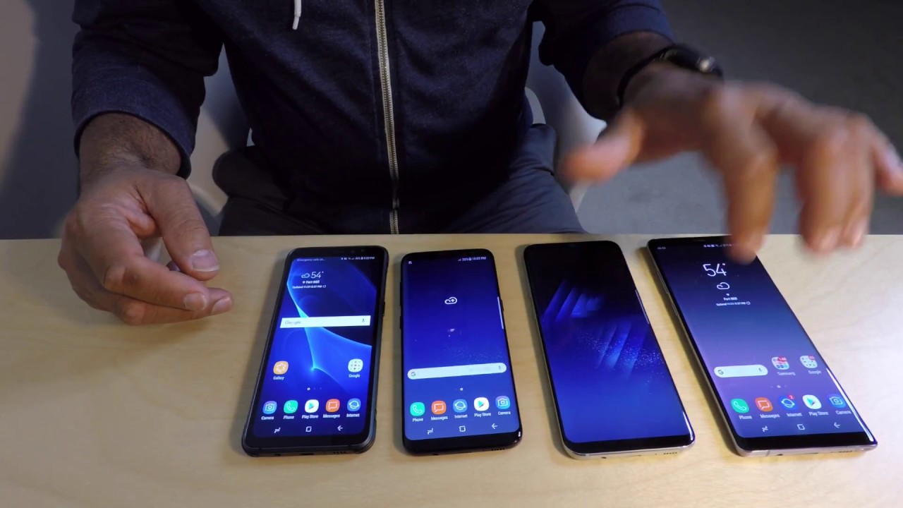 Galaxy S8, Galaxy S8 Active and Note 8 Close-Up and Deals on New Galaxy Phones