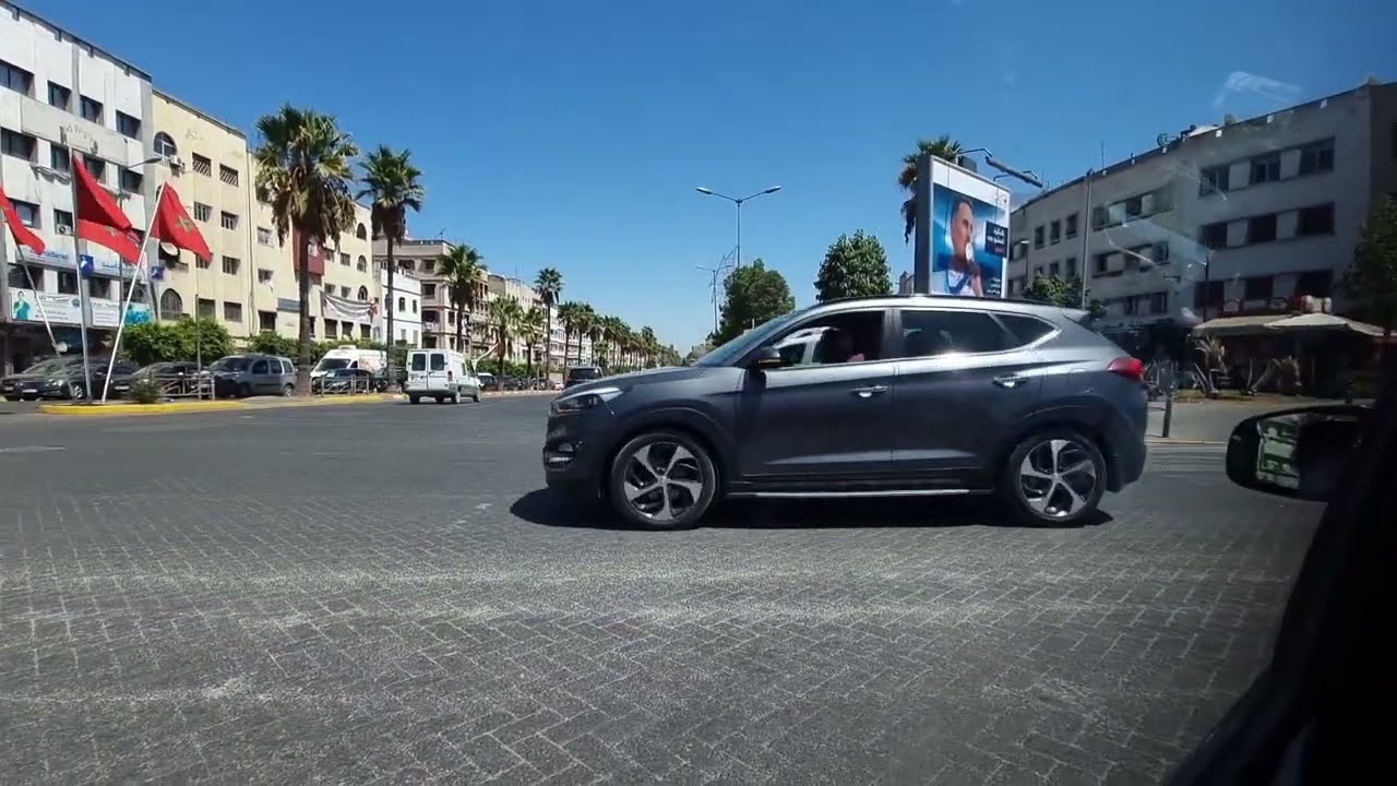 MOROCCO: DRIVING FROM CASABLANCA TO TETOUAN.🇲🇦  القيادة من الدار البيضاء إلى تطوان. #المغرب.🇲🇦