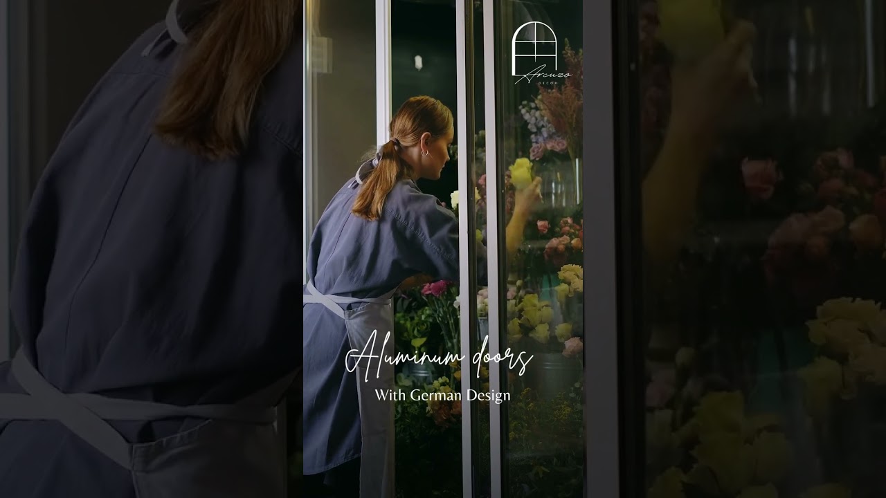 German Technology Aluminum Door