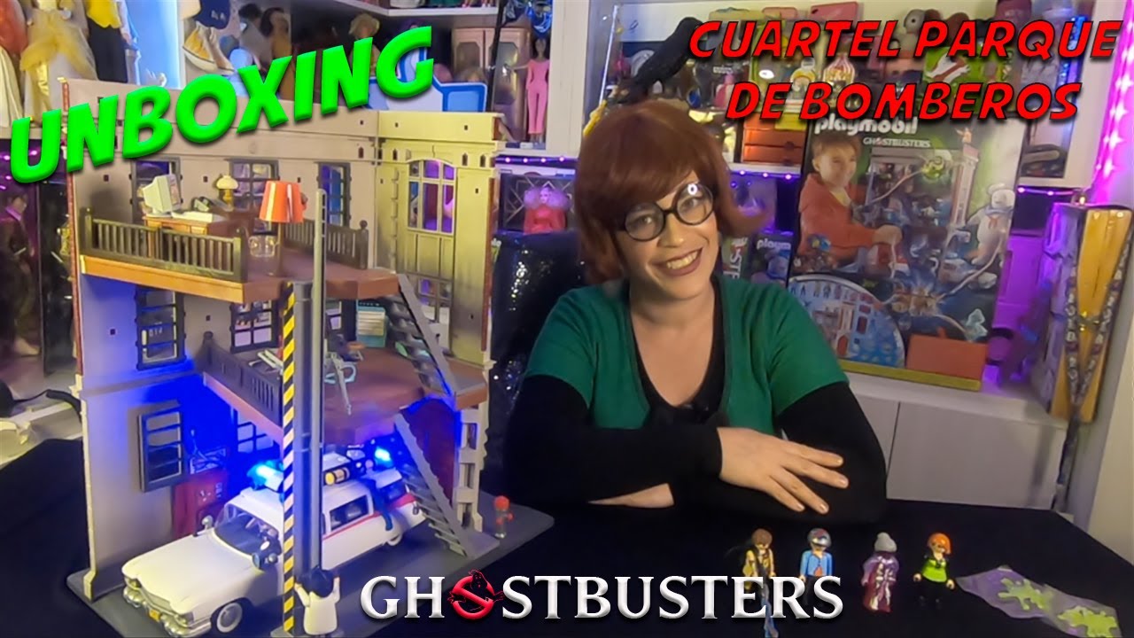 Unboxing: Cuartel Cazafantasmas👻💖 Playmobil (Estación de Bomberos)