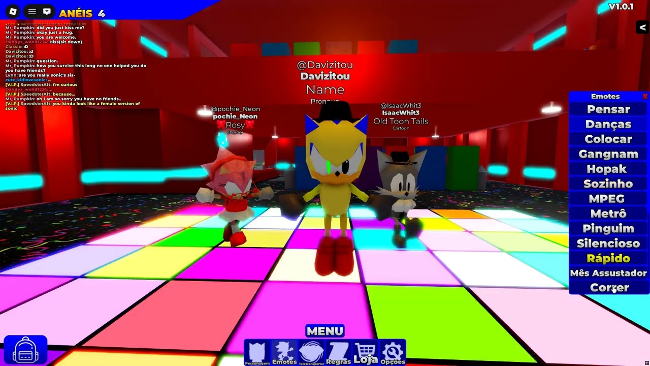 Eu e meus amigos Gringos na zueira no RP Polissonic!!!