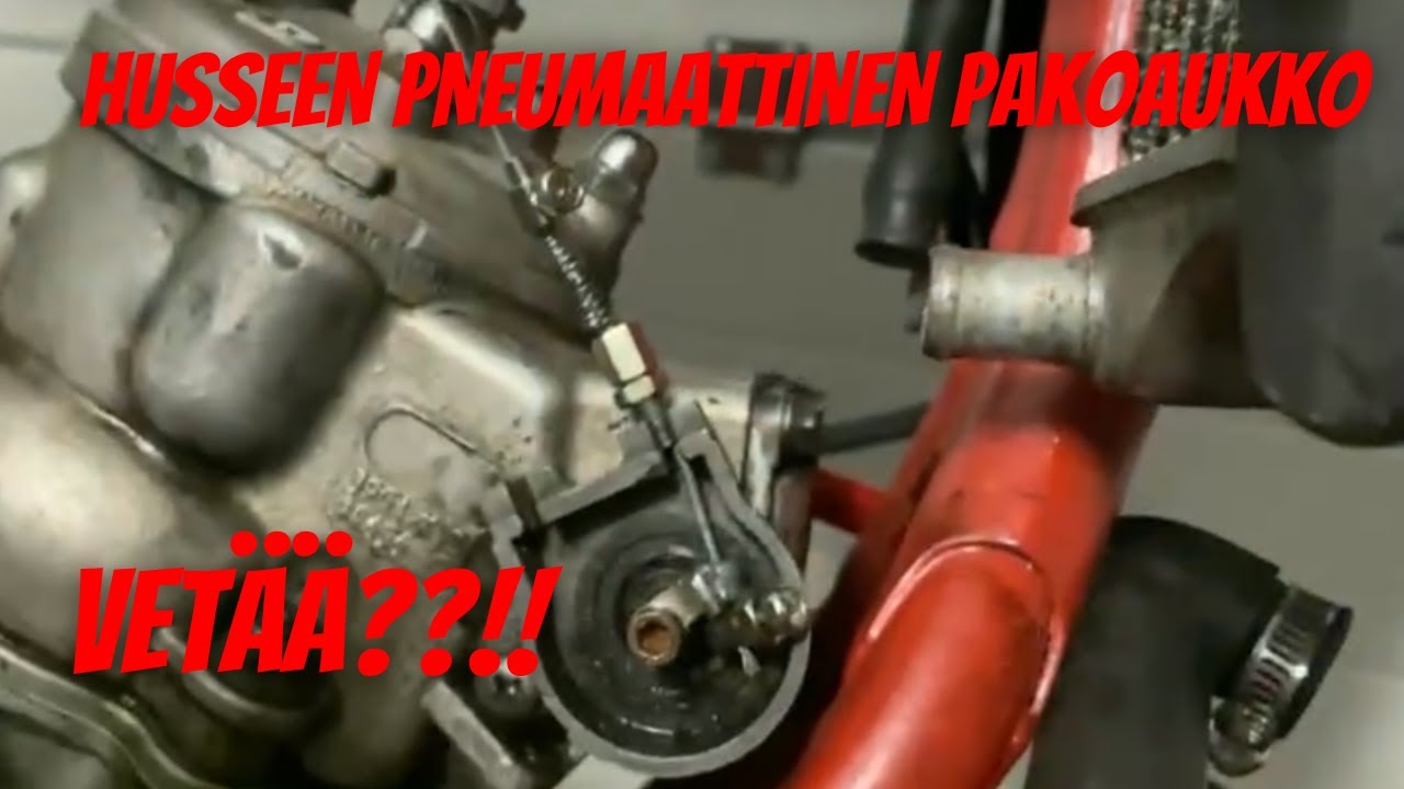 Husvarna SM 125 - PNEUMAATTIMEN PAKOAUKONSÄÄDIN