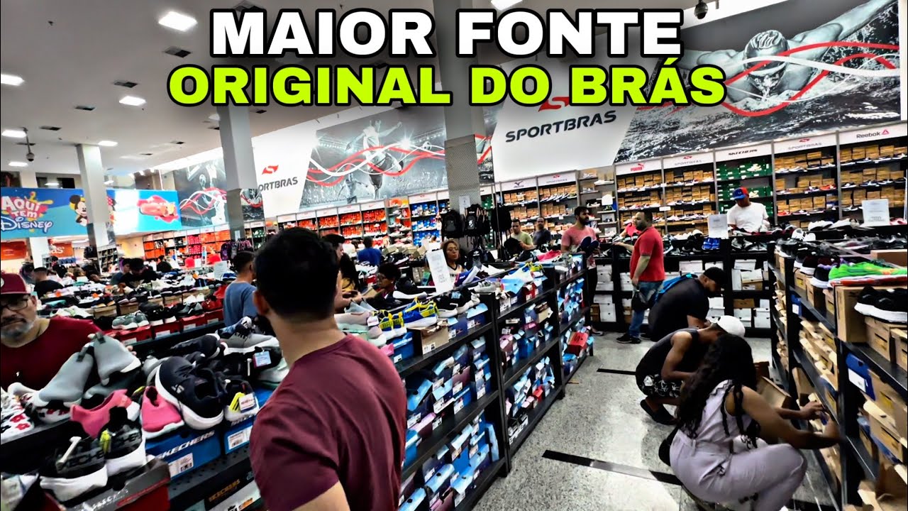 Brás - sp outlet Sport Brás Incríveis tênis fonte original e barato, fui em mais Outlets no Brás