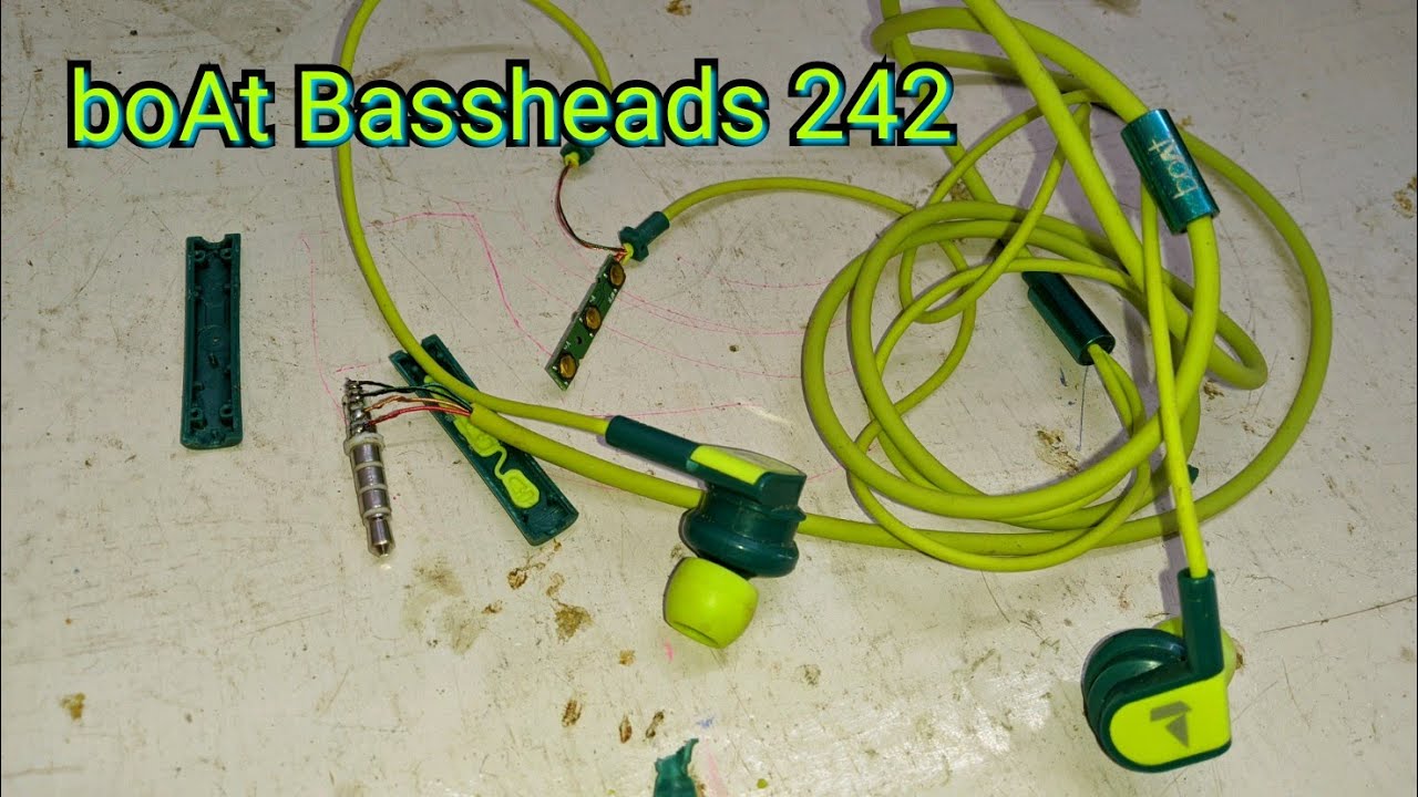 how to repairing boAt Bassheads 242 in Ear Wired Earphones with Mic repairing