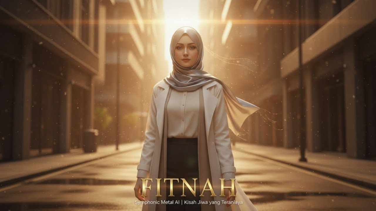 FITNAH – Symphonic Metal AI | Lagu Islami | 100% Dibuat oleh AI di HP
