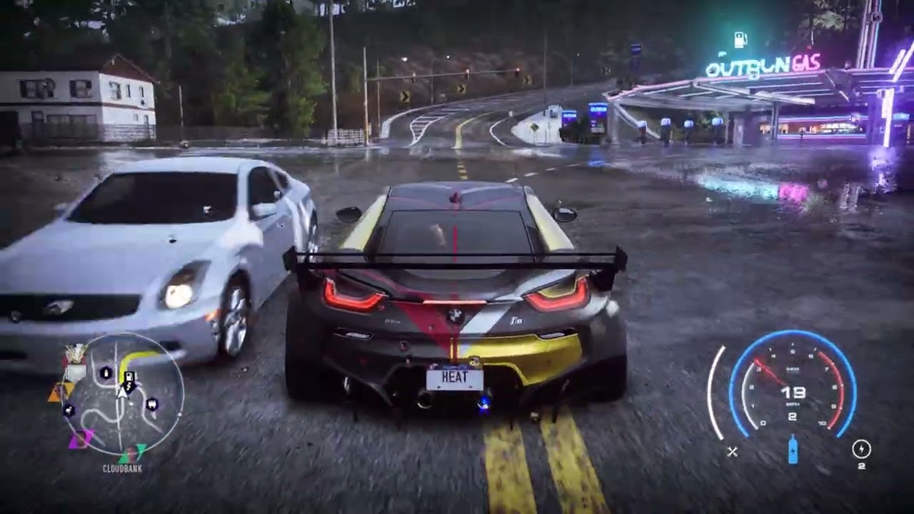 Need for Speed Heat – BMW i8 Gameplay