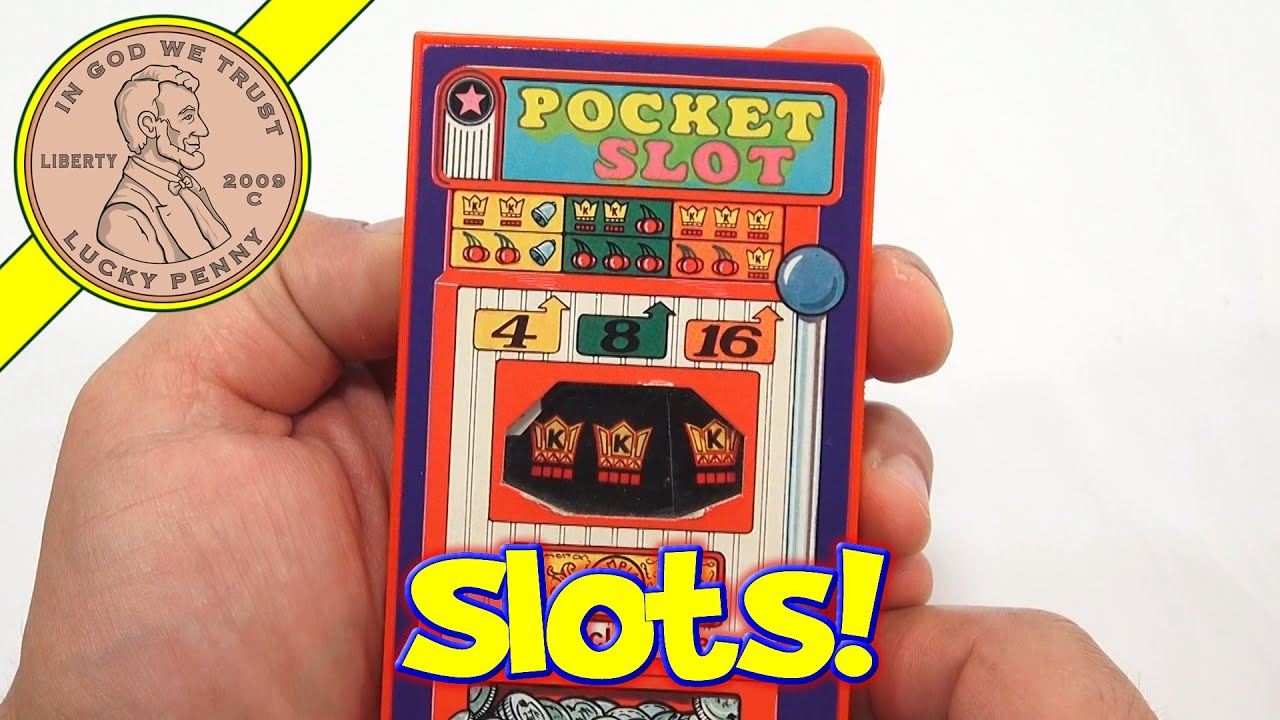 Tomy Pocket Slot Machine Handheld Game