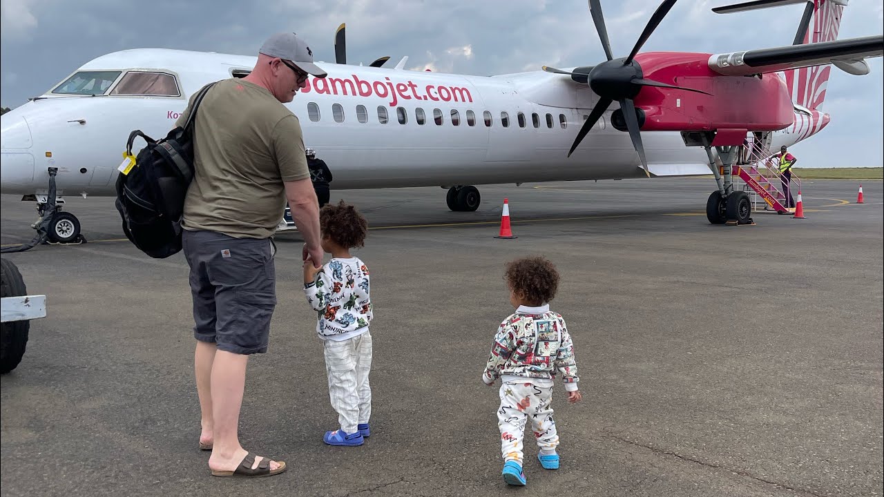 Vlog | Fly with us to Mombasa Kenya | Dutch kids first time in Mombasa | Meet my Kenyan family