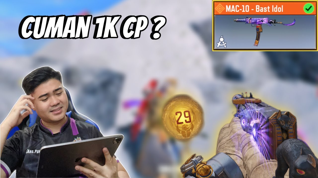 Skin Mac 10 Legacy cuman 1K cp | 29 kills gameplay solo vs squad