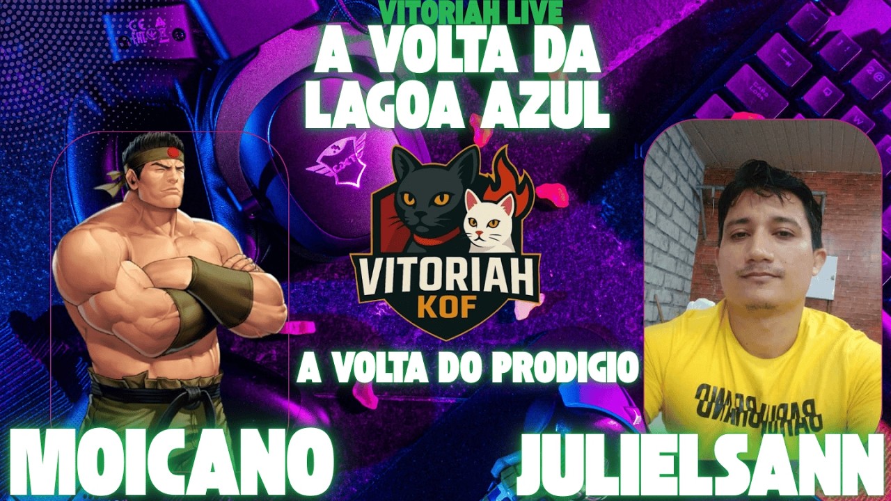 A VOLTA DA LAGOA AZUL: MOICANO VS JULIELSANN E MAIS