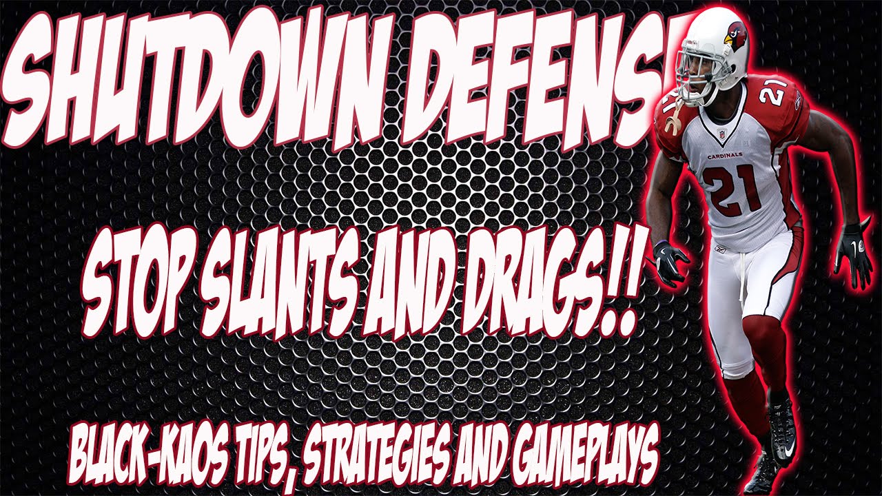 MADDEN 17 DEFENSIVE TIPS | HOW TO STOP THE DRAG AND SLANT ROUTES