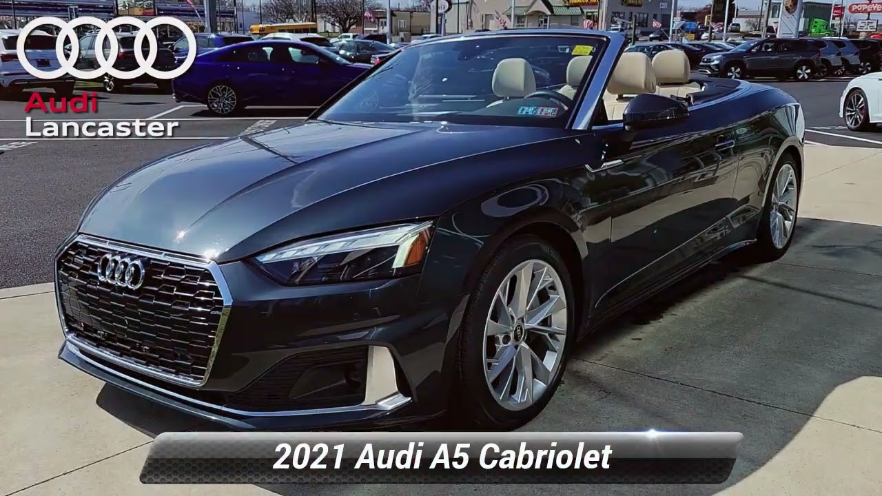 Certified 2021 Audi A5 Cabriolet Premium Plus, Lancaster, PA 24167A
