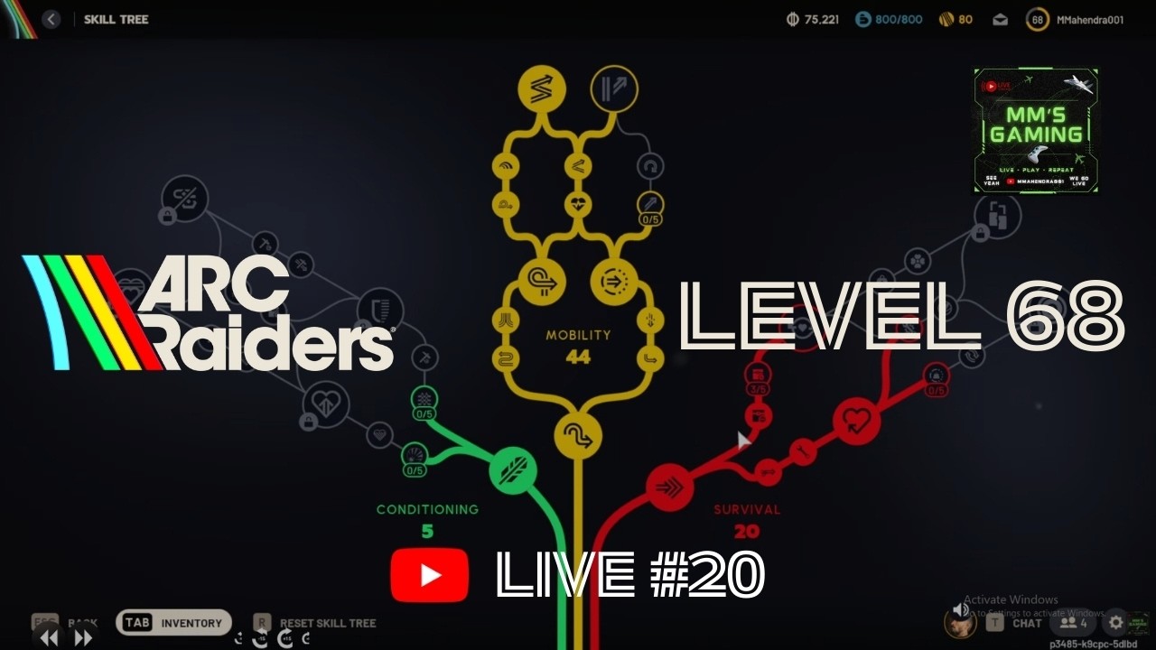 🎮 MM's ARC Raiders Live #20 Level 68 | Beginner Gameplay & Survival