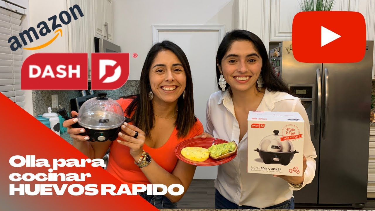 Probando Producto de Amazon - Olla para cocinar los huevos 🥚 🍳 rápidos de DASH