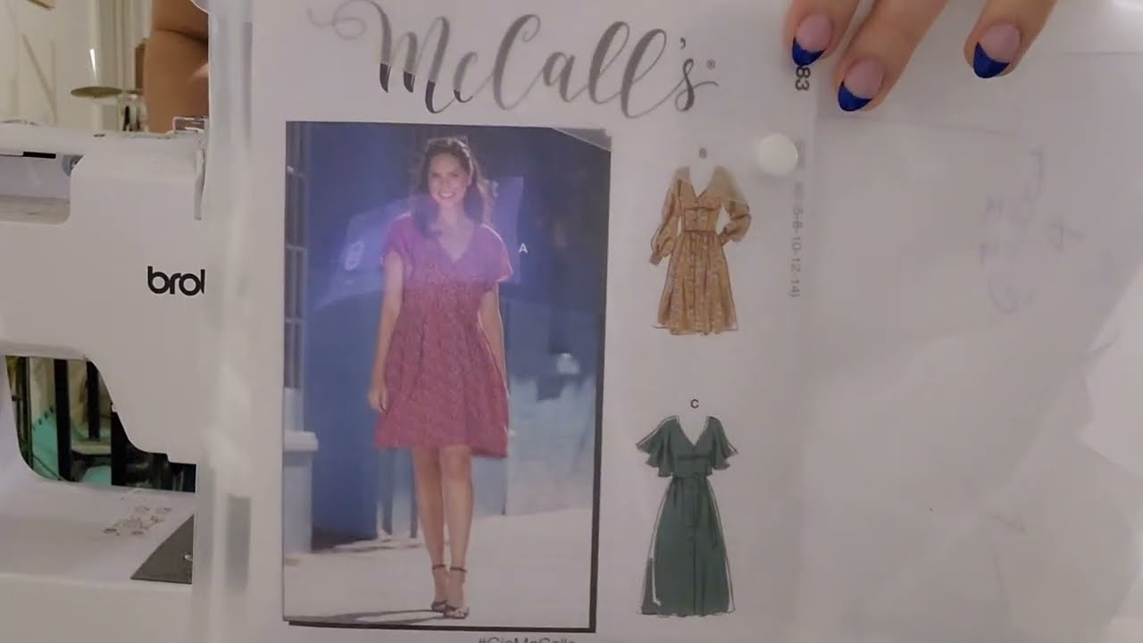 McCall's M8083 sewing tutorial