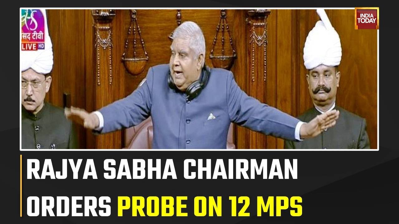Trouble Mounts For 12 Rajya Sabha MPs,  Asks Privilege Panel To Probe On 12 RS MPs
