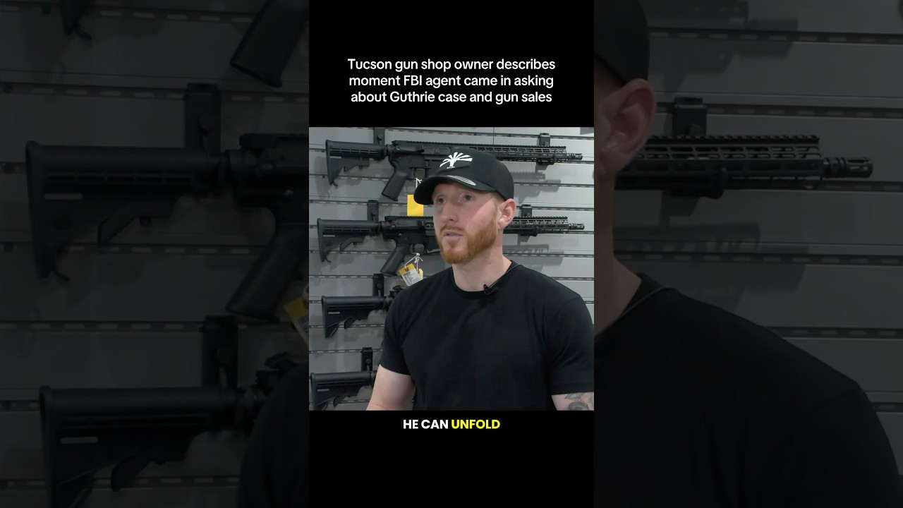 Owner of Tucson gun shop describes what FBI agent showed him & asked related to Guthrie case