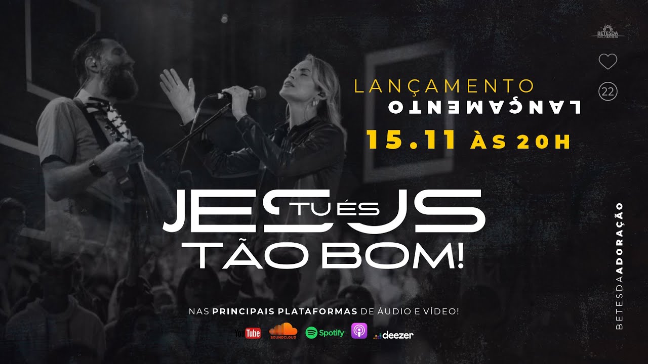 JESUS TU ÉS TÃO BOM | BETESDA ADORAÇÃO