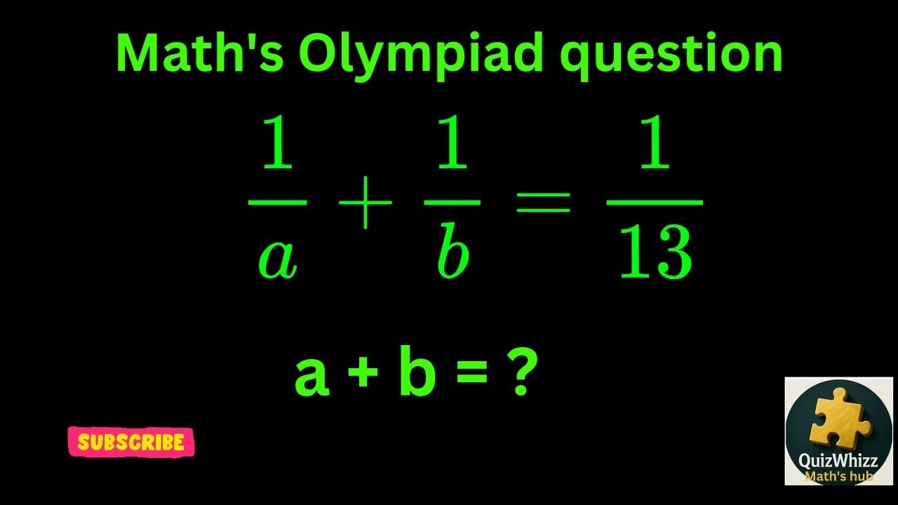 International Math Olympiad Level Question | Try This! #maths #mathematics