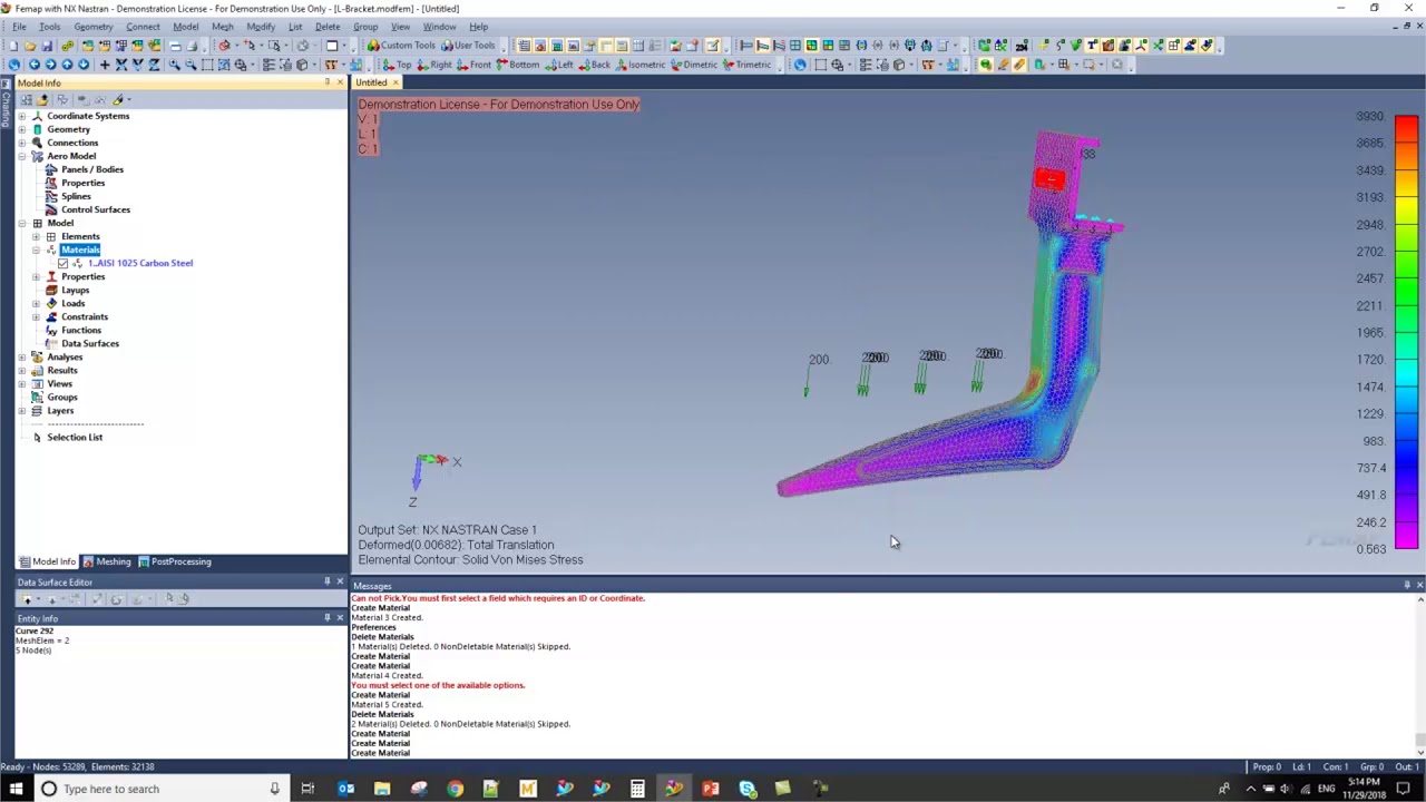 Managing Materials in FEMAP 12