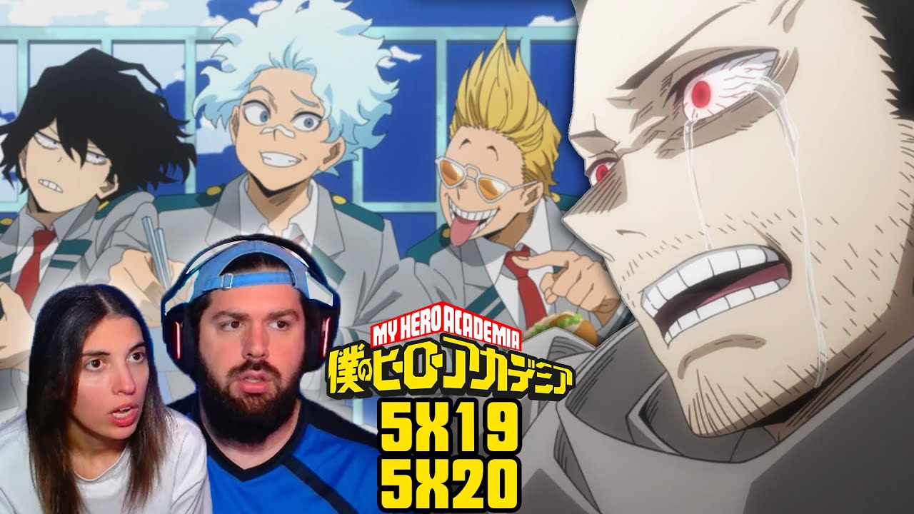 KUROGIRI ES UN ANTIGUO AMIGO DE AIZAWA - REACCIÓN 5X19 5X20 BOKU NO HERO ACADEMIA (MY HERO ACADEMIA)