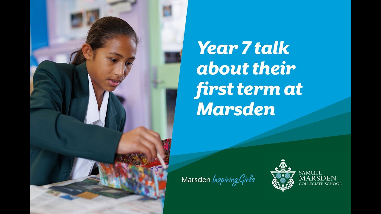 Year 7 Students talk about their time at Marsden.