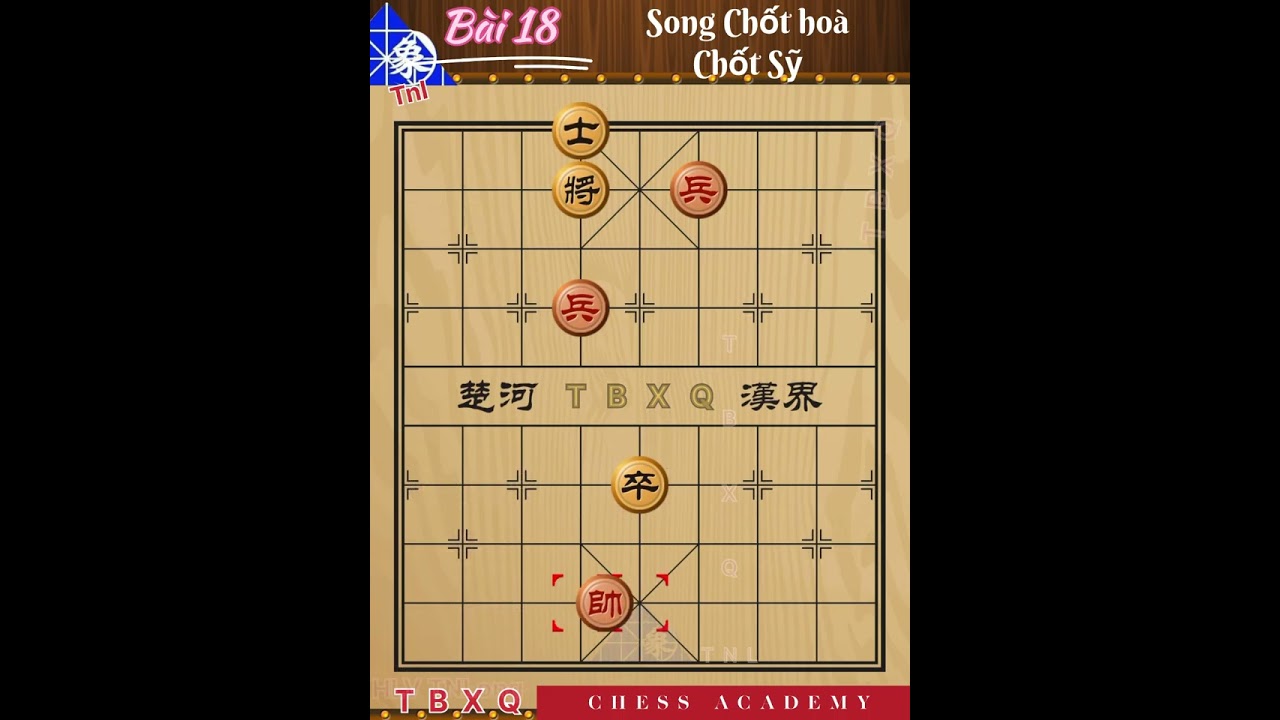 Tàn cuộc Chốt: Song Chốt đối Chốt 