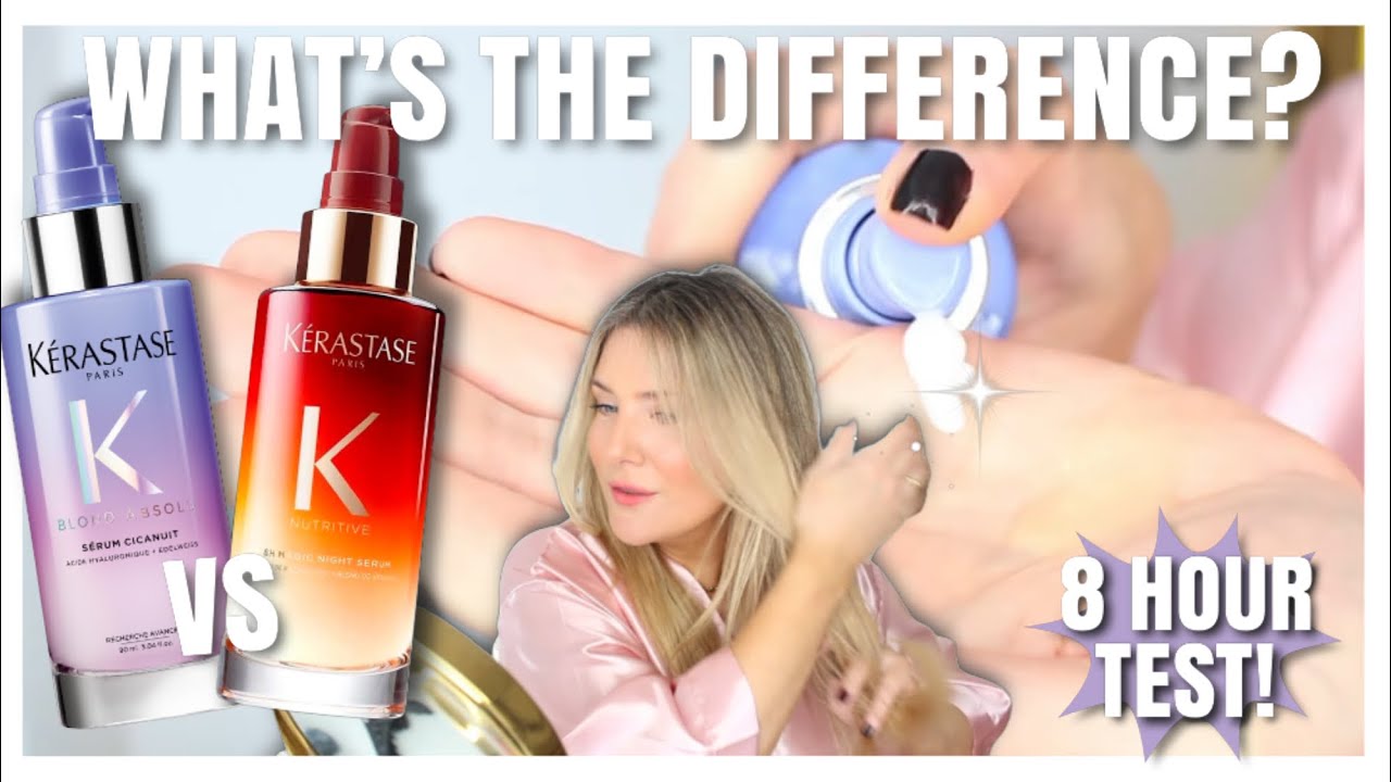 KERASTASE 8H MAGIC VS CICANUIT: WHICH KERASTASE OVERNIGHT SERUM SHOULD YOU BUY??