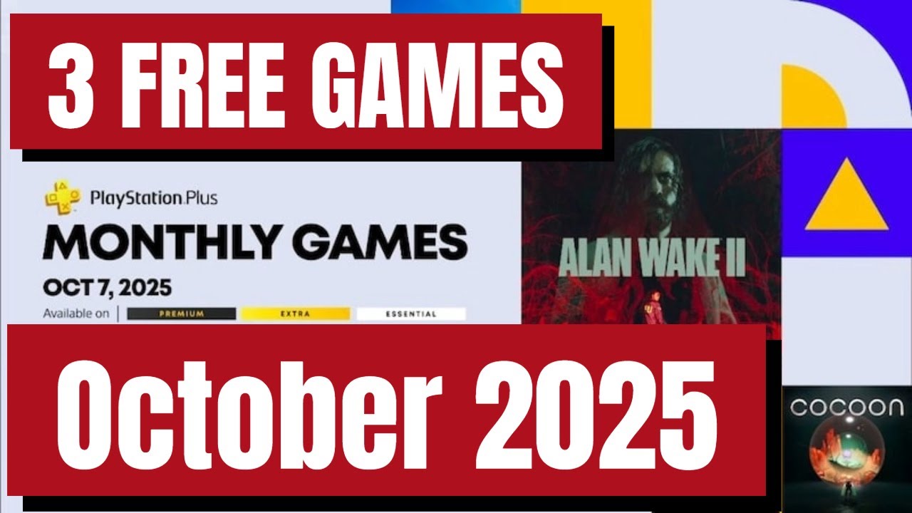 Представлены бесплатные игры PlayStation Plus за октябрь 2025 года!