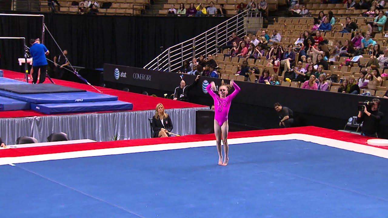 Sydney Johnson-Scharpf - Floor Exercise - 2013 Nastia Liukin Cup