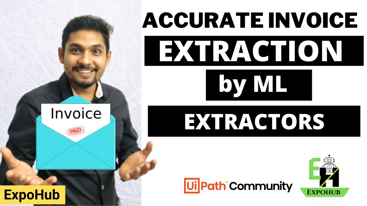 Use UiPath Machine Learning Extractor for Invoice Extraction | UiPath ML Extractor Endpoint