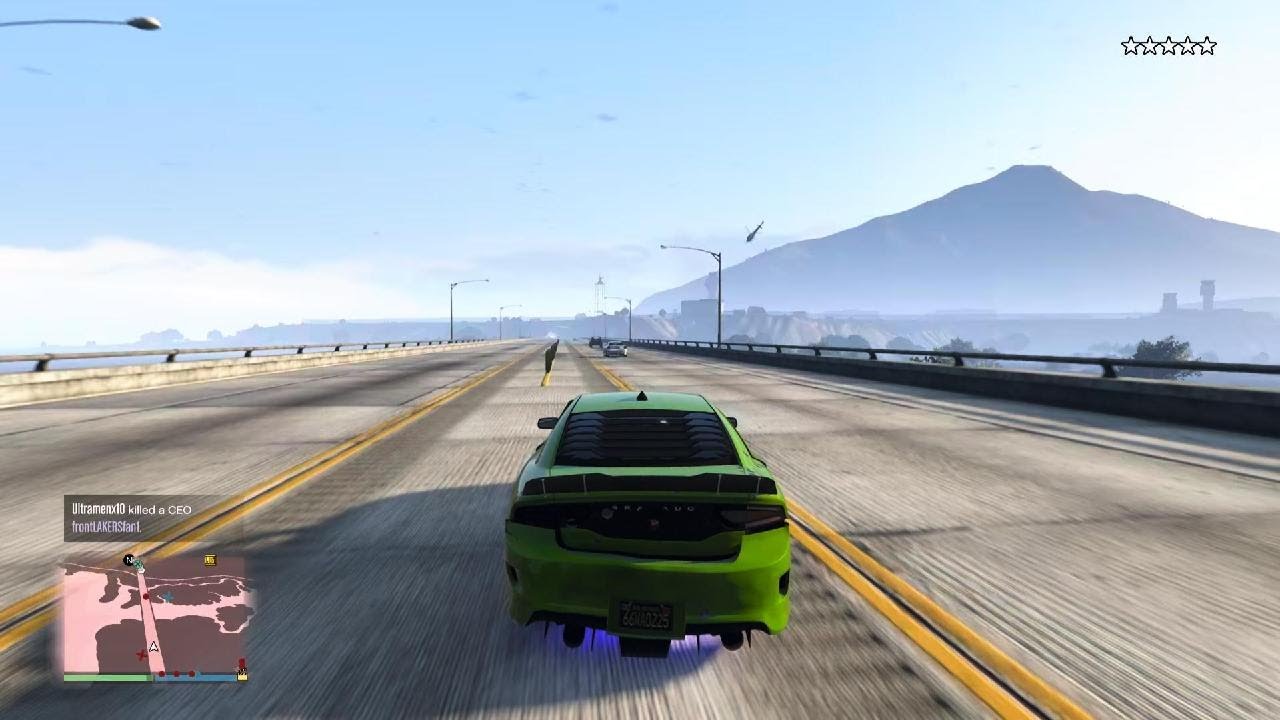 GTA V 🎬🍁😅 Escaped a 5 Star Wanted Level 🚓