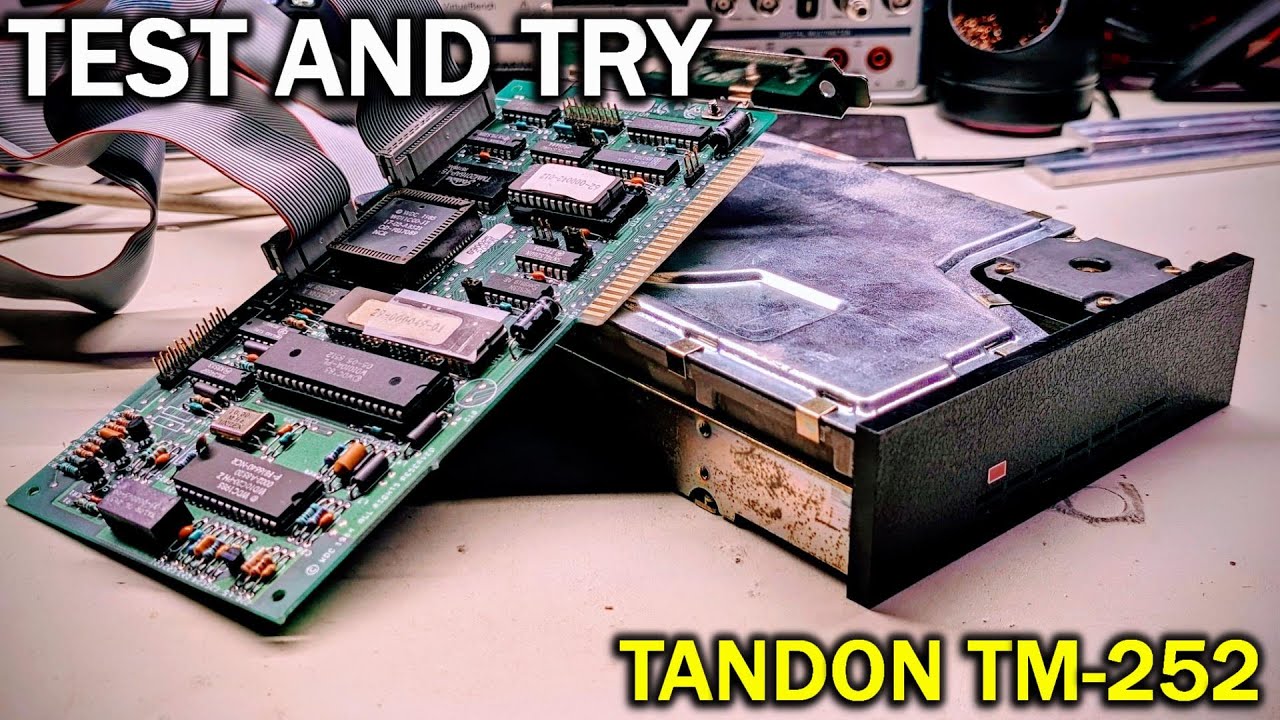 Test and try: Does this 40 year old Tandon TM-252 drive still work?
