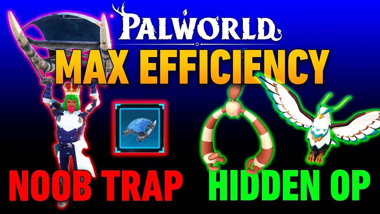 ПОЛНОЕ руководство по перемещению и креплению | Palworld Max Efficiency