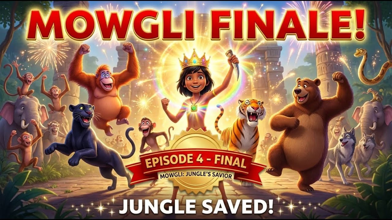 Mowgli Episode 4 FINALE - The Crown of Unity | Jungle Saved!#thejunglebook #mowgli #sherekhan