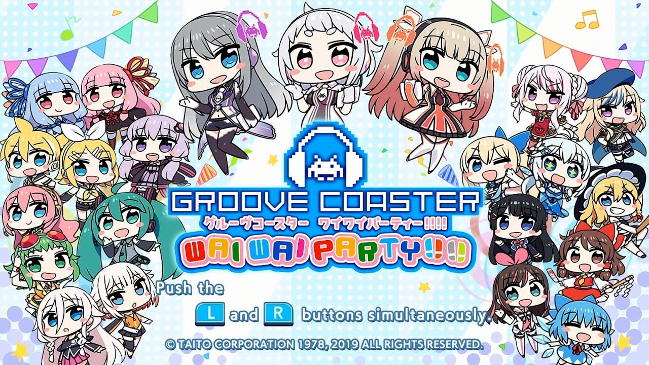 GROOVE COASTER WAI WAI PARTY!!!! - 25 Minute Playthrough [Switch]