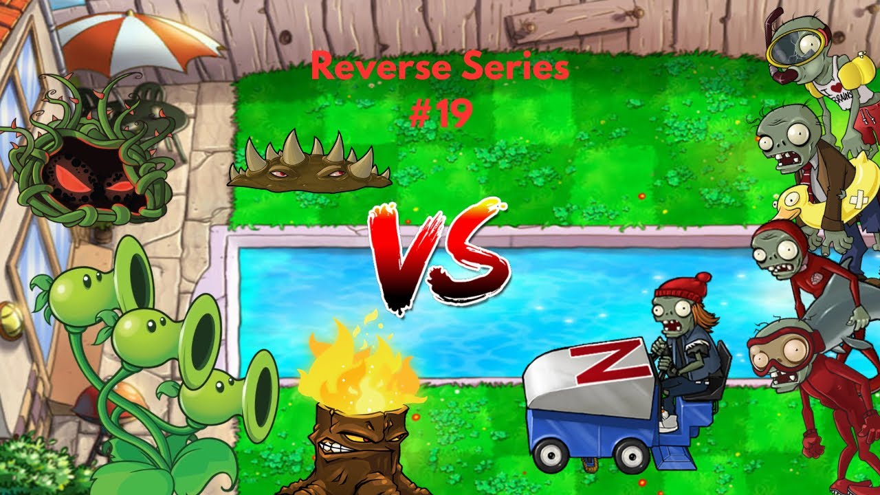 Reverse Series Plants vs Zombies Gameplay #19 (Adventure 2) - Satisfying banget