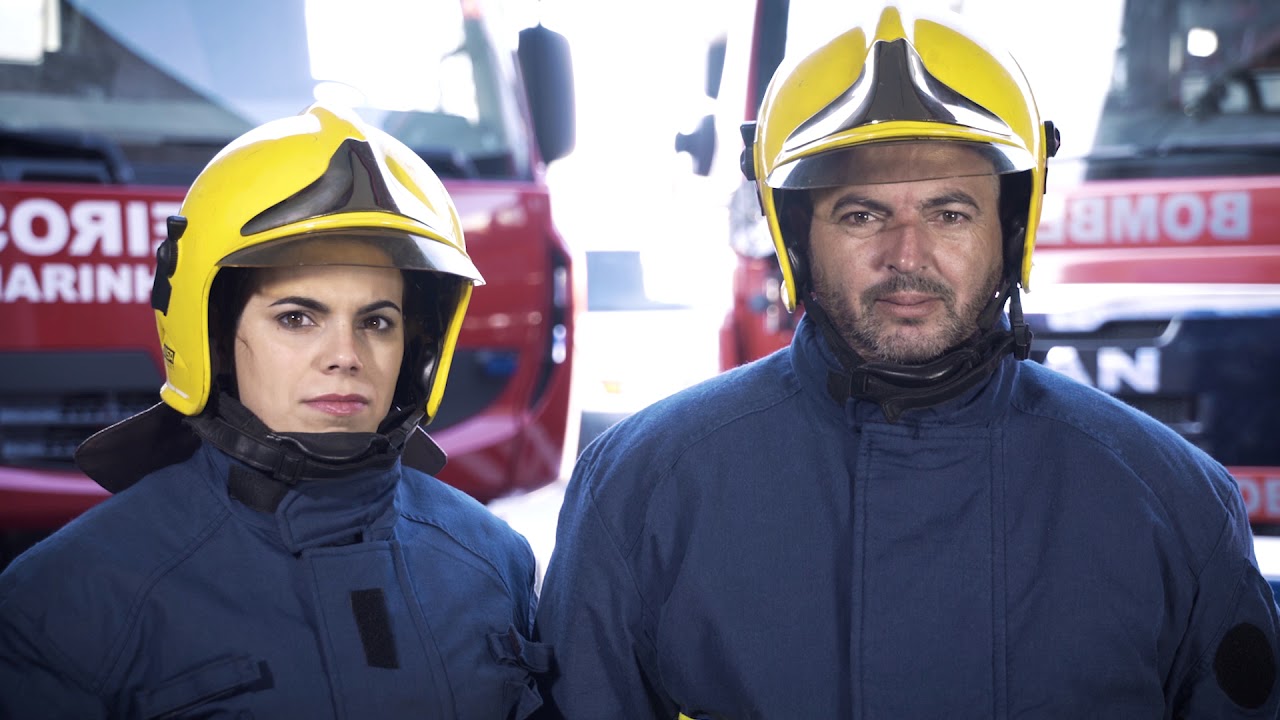 Aos Anónimos... Homenagem aos Bombeiros Voluntários da Marinha Grande