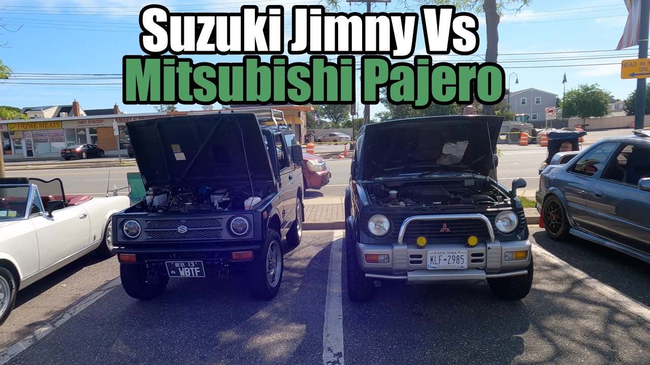Suzuki Jimny против Mitsubishi Pajero + встреча автолюбителей на Лонг-Айленде