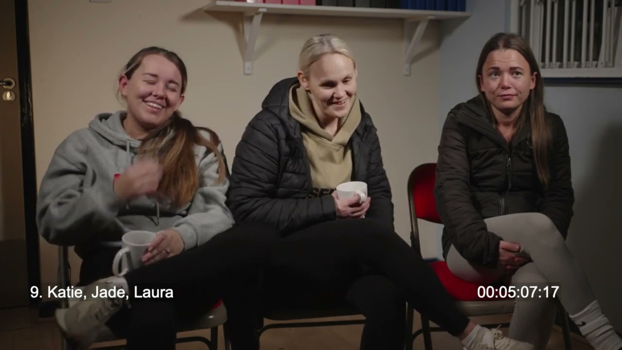 Former Staff and Volunteers at Penyrenglyn Project - Kate, Laura and Jade