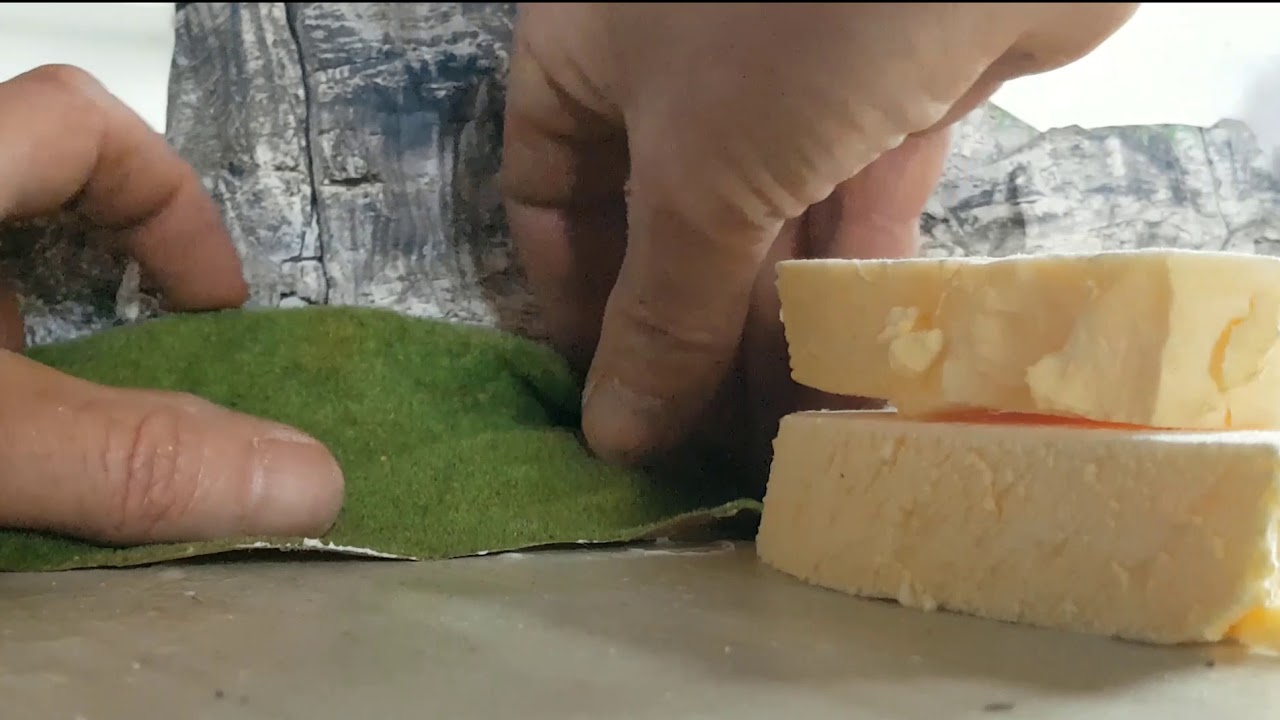 Construction d'un diorama montagneux en papier   Part I