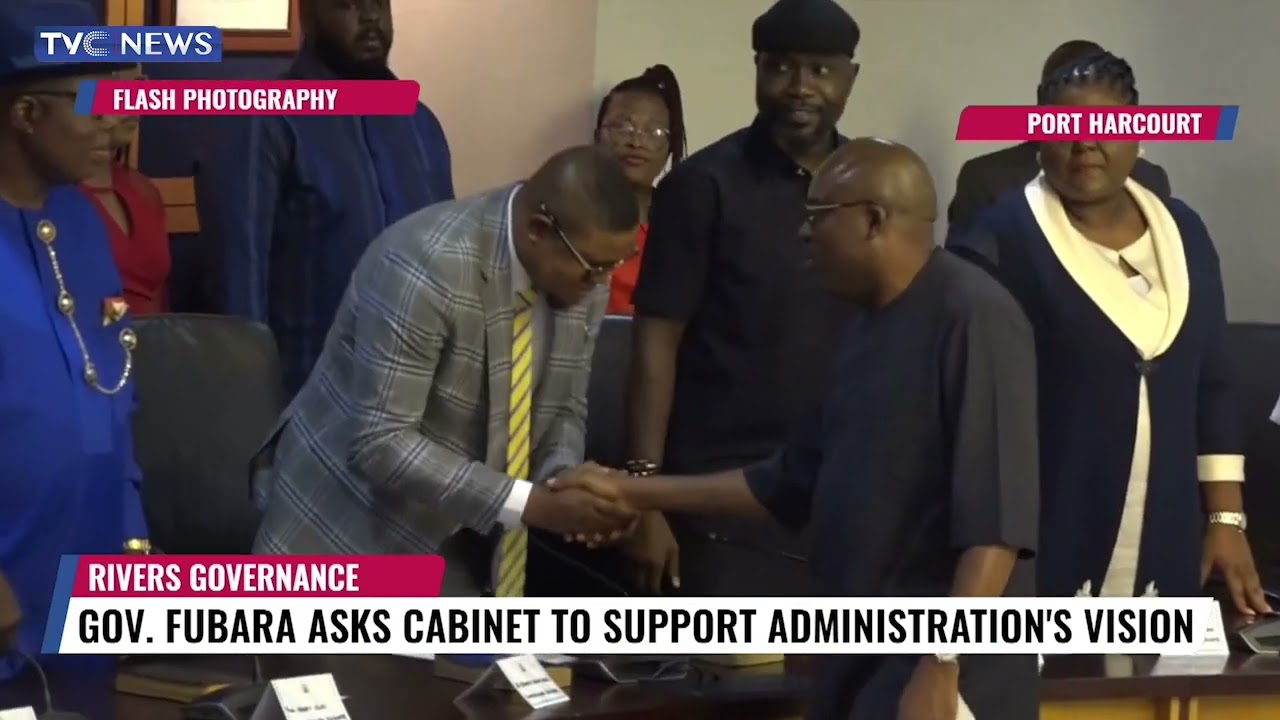 Rivers State Governor, Siminalayi Fubara Swears In Nine Commissioners
